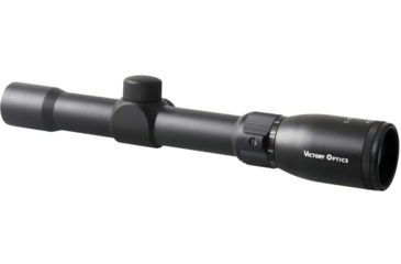 Image of VictOptics Rifle Scope, 1-4x24mm, Second Focal Plane, 1-inch Tube, Mil-Dot Non-Illuminated Reticle, 6061-T6, Black, OPSL03
