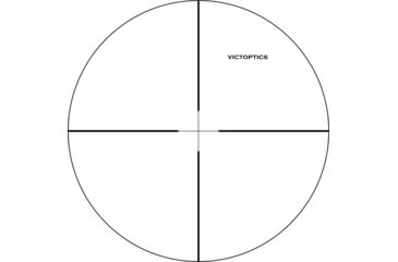 Image of Vector Optics Victoptics Rifle Scope, 4x20mm, Second Focal Plane, 19mm Tube, 30/30 Duplex Non-Illuminated Reticle, 6061-T6, Black, OPSL07