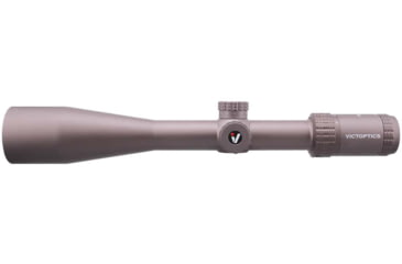 Image of EDEMO Vector Optics Victoptics S4 Rifle Scope, 6-24x50mm, 30mm Tube, FFP, VIS-FMIL Etched Glass Reticle, Coyote FDE, Black, OPSL27, EDEMO2
