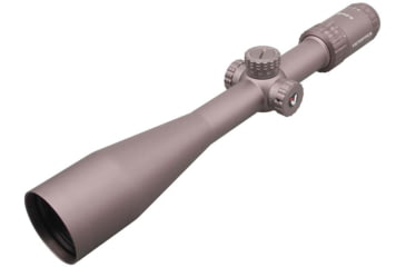 Image of EDEMO Vector Optics Victoptics S4 Rifle Scope, 6-24x50mm, 30mm Tube, FFP, VIS-FMIL Etched Glass Reticle, Coyote FDE, Black, OPSL27, EDEMO2