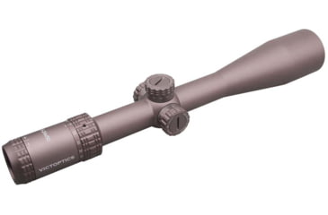 Image of EDEMO Vector Optics Victoptics S4 Rifle Scope, 6-24x50mm, 30mm Tube, FFP, VIS-FMIL Etched Glass Reticle, Coyote FDE, Black, OPSL27, EDEMO2
