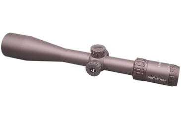 Image of EDEMO Vector Optics Victoptics S4 Rifle Scope, 6-24x50mm, 30mm Tube, FFP, VIS-FMIL Etched Glass Reticle, Coyote FDE, Black, OPSL27, EDEMO2