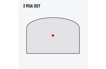 Image of Vector Optics VictOptics SRD 20x25 Reflex Red Dot Sight, 3 MOA Dot, Black, RDSL33