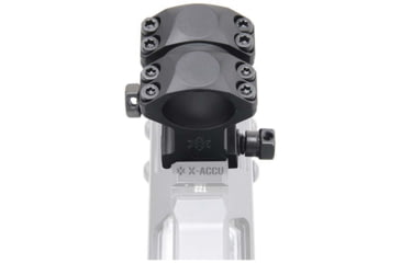 Image of Vector Optics X-Accu 25.4mm Picatinny Rings, 1in, Chorme, XASR-2501