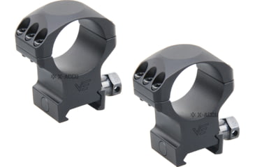 Image of Vector Optics X-Accu 30mm Picatinny Rings, 1.25in, Medium Profile, Chorme, XASR-3002
