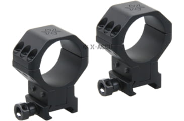 Image of Vector Optics X-Accu 34mm Adjustable Elevation Picatinny Rings, 1913 Picatinny Mount, Black Matte, Chorme, XASR-3050