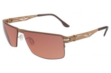 Image of VedaloHD Bologna Rose Sunglasses, Bronze Frame, Medium 8084