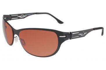 Image of VedaloHD Cantania Rose Sunglasses, Black Frame, Medium 8090