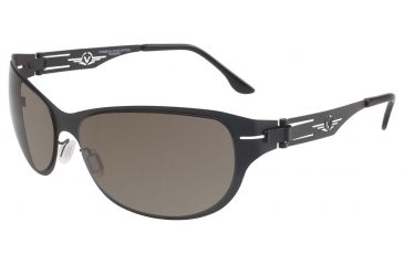 Image of VedaloHD Cantania Smoke Sunglasses, Black Frame, Medium 8091
