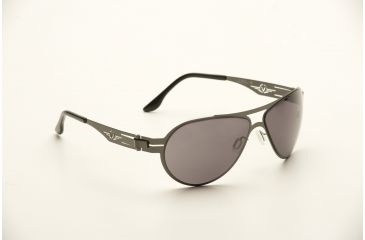 Image of VedaloHD F-18 Sunglasses - Gunmetal Frame, Smoke Lenses 9001