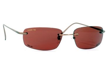 Image of VedaloHD Rapallo Sunglasses, Copper Frame, Copper-Rose Lenses 8037