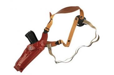 Image of Vega Holsters 2in. QR Revolver Holster, Brown/Black Leather, 2in. Revolver V AA112
