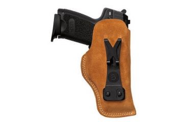 Image of Vega Holsters Tuckable Suede Holster, Brown Suede, Glock 26/27 B. 9000 Walt. PPS V IU340