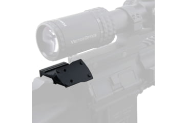 Image of Vekt Defense MAG Red Dot Sight Offset Picatinny Mount for RD-43 &amp; RD-49 &amp; S.H.I.E.L.D Footprint, Black, SCFRM-03