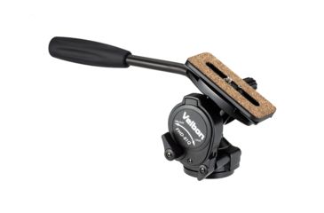 Image of Velbon FHD-61QN 2-way Die Cast Tripod Fluid Head, Black FHD-61QN
