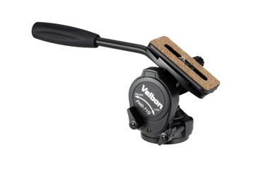 Image of Velbon FHD-71QN 2-way Die Cast Tripod Fluid Head, Black FHD-71QN