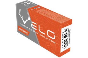 Image of VELO .300 AAC Blackout 225 Grain Compound/ Polymer Brass Cased Rifle Ammo, 20 Rounds, M300CSBM225V-B