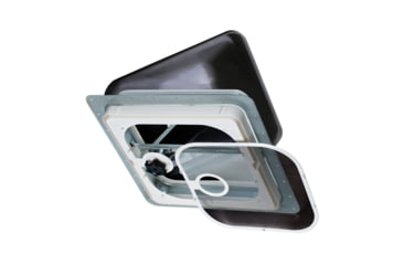 Image of Ventline Ventadome V2092 Series Radius Corner Non-Powered Ventilator Without Garnish /Gray, Blue/Gray, V2092-503-00