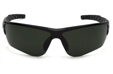 Image of Venture Gear Atwater Safety Glasses w/Forest Gray Anti-Fog Lens, Black Silver, VGSSB1226TB