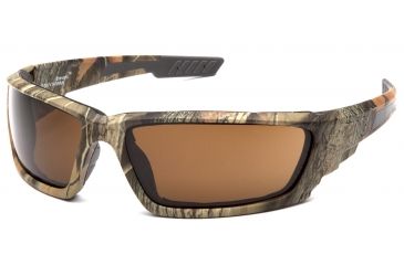Image of Venture Gear Brevard Safety Glasses - Bronze Anti-Fog Lens, Cammo Frame, VGCM1018DT