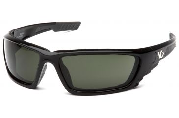 Image of Venture Gear Brevard Safety Glasses - Forest Gray Anti-Fog Lens, Shiny Black Frame, VGSB1026DT