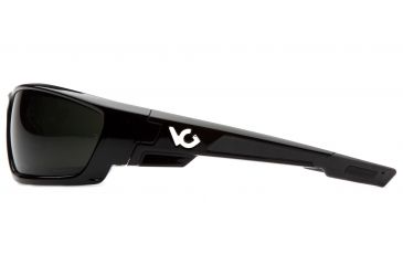 Image of Venture Gear Brevard Safety Glasses - Forest Gray Anti-Fog Lens, Shiny Black Frame, VGSB1026DT