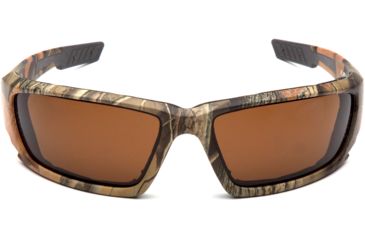 Image of Venture Gear Brevard Safety Glasses w/Bronze Anti-Fog Lens, Camo, VGSCM1018DTB