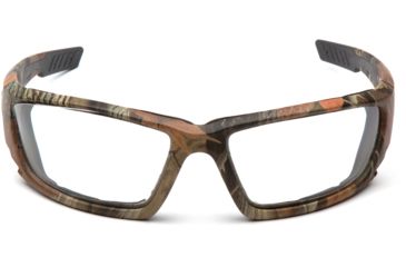 Image of Venture Gear Brevard Safety Glasses w/Clear Anti-Fog Lens, Camo, VGSCM1010DTB