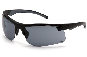 Image of Drone Safety Glasses, Black Frame/Gray Anti-Fog Lens