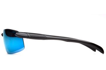 Image of Venture Gear Waverton Safety Glasses w/Ice Blue Mirror Lens, Black, VGSB1165DB