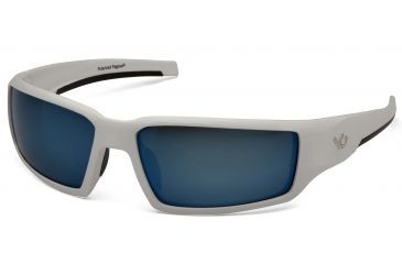 Image of Venture Gear White frame/Ice blue polarized lens VGSW561