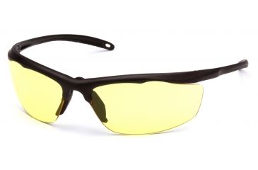 Image of Venture Gear Zumbro Shooting Glasses, Yellow Anti-Fog Lens with, Bronze Frame VGSBR230T