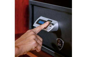 Image of Verifi Smart Safe S5000 Biometric Gun Safe, 0.52 Cu Ft, Black, S5000-BLK-VER-G2