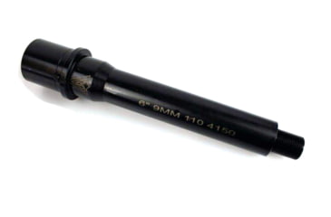 Image of Veritas Tactical CMV AR 9mm Barrel, 6in, Medium Profile, 1/10 Twist, 1/2 x 28 Thread, Black Nitride, PCB-6-M4-9MM-10-N