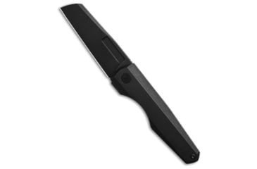 Image of Vero Engineering Neuron Non-Flipper Folding Knife, 2.76in, Bohler M390 Stainless Steel, Sheepsfoot Blade, Titanium, Black Handle, SW, Black/Black, 6.30 inch, BHQ-209223