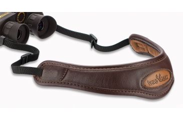 Image of Vero Vellini Contour Binocular Sling -Brown Leather