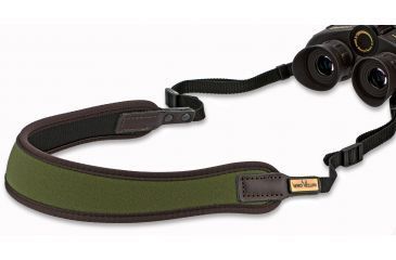 Image of Vero Vellini Contour Binocular Sling - Forest Green