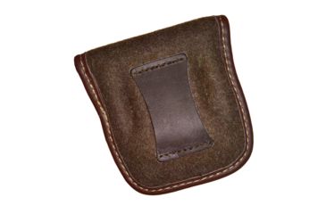Image of Vero Vellini Deluxe Cartridge Case, 5 Rounds, Brown Leather/Loden V20060