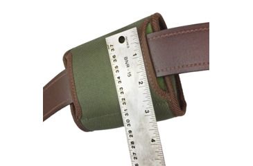 Image of Vero Vellini Standard Cartridge Case, Rifle, 12 Rounds, Forest Green/Brown Trim V20020