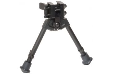 Image of Versa-Pod 300 Series Rubber Feet NON-Pan-Tilt Bipod, 7-9in, Black, 350-825