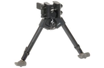 Image of Versa-Pod 300 Series Ski-Type Feet Pan-Tilt Bipod, 9-12in, Black, 350-928