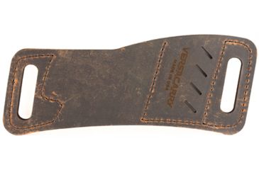 Image of Versacarry 380ACP Pistols Ambidextrous Distressed Brown Water Buffalo Leather Quick Slide S2 Micro Belt Slide Holster, Fits Tuckable IWB Metal Clips, Distressed Brown, VCWB380AMB2