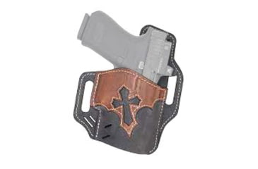 Image of Versacarry Arc Angel Vintage OWB Holster, Ambidextrous, Grey/Tan, UGAGRY1T
