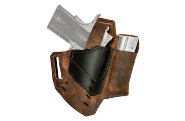 Image of Versacarry Commander Holster with Thumb Break, Brown, Size 1, 62211-1
