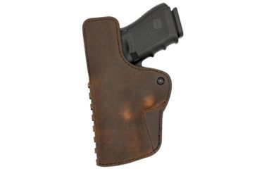Image of USED Versacarry Compound IWB Holster, Right Hand, Size 1, Distressed Brown, C2111-1, EDEMO1, Used, Condition Fair, Condition Fair, Used