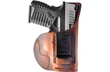 Image of Versacarry Element IWB Holster, Right Hand, Size 2, Distressed Brown, 32102