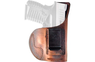 Image of Versacarry Element IWB Leather Belt Holster, Beretta Cheetah 84F, Right Hand, Distressed Brown, 32101