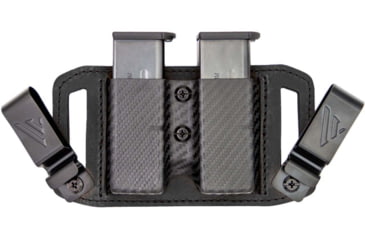 Image of Versacarry Insurgent Polymer IWB / OWB Mag Pouch, Size 3, Right Hand, Black, INSMAG13