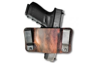 Image of Versacarry Orion IWB/OWB Ambidextrous Holster, Size 2, Distressed Brown, 22102