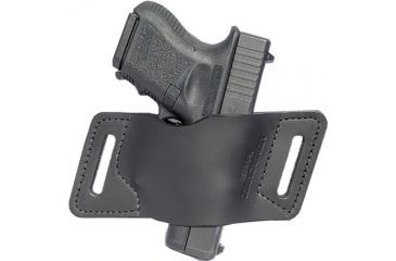 Image of Versacarry Rapid Slide S1 OWB Ambidextrous Holster, Size 1, Black, AOWBBK1